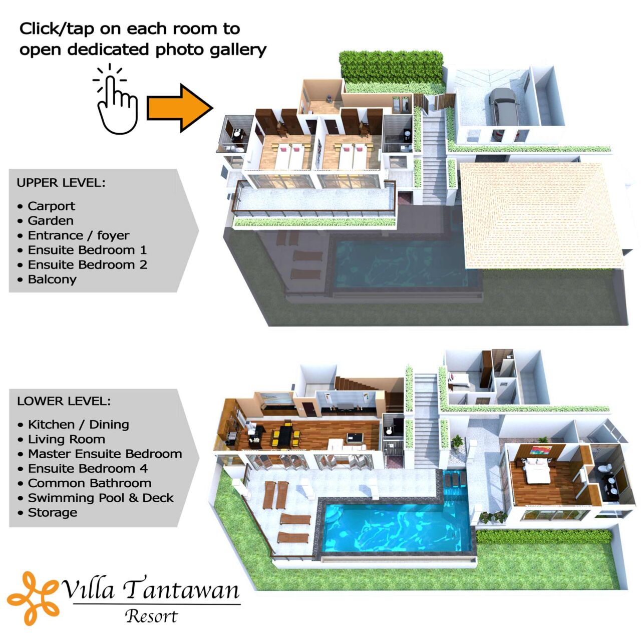 Villa V3 Interactive Floor Plan