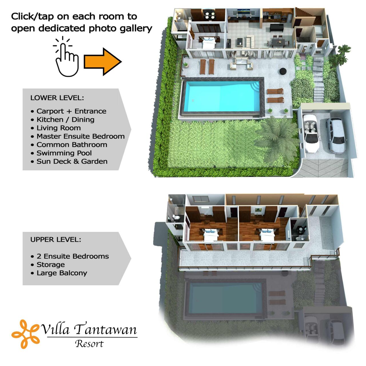 Villa V6 Interactive Floor Plan